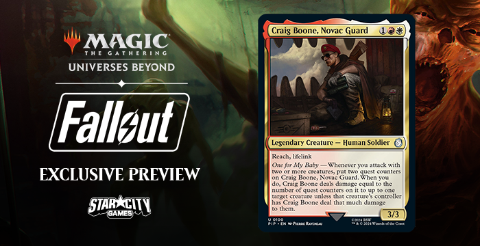 Craig Boone Joins Magic: The Gathering As Part Of Hail, Caesar Fallout Commander Deck