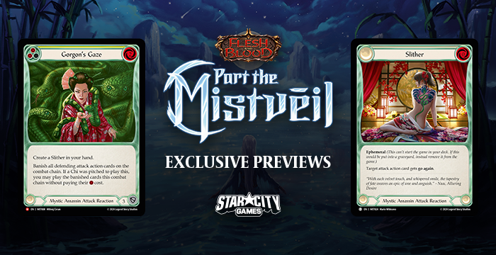 Flesh And Blood: Part The Mistveil Previews — Gorgon’s Gaze And Slither
