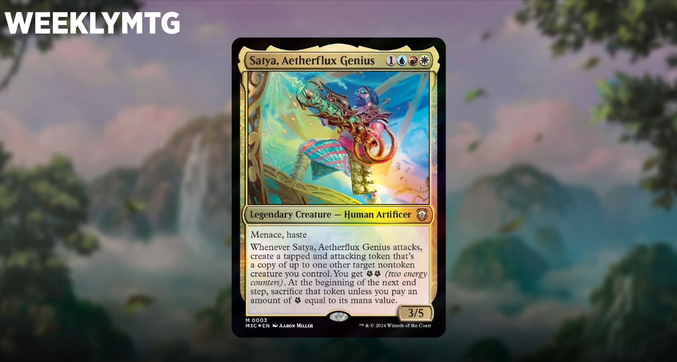 Weekly MTG Previews All New Cards In Creative Energy Commander Deck ...