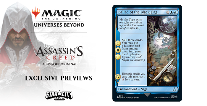 Three New Sagas From Magic: The Gathering – Assassin’s Creed Revealed