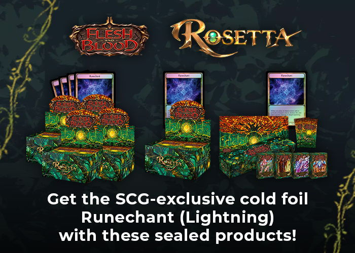 Exclusive Cold Foil Runechant (Lightning) Only Available Through Rosetta Orders From Star City Games