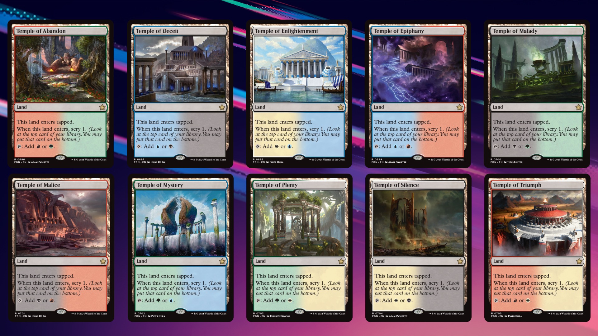 New Cards Set Names And More Key Information For Upcoming MTG Sets 