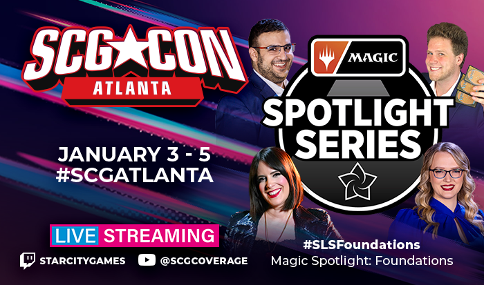 Live Video Coverage Returns For Magic Spotlight: Foundations At SCG CON Atlanta