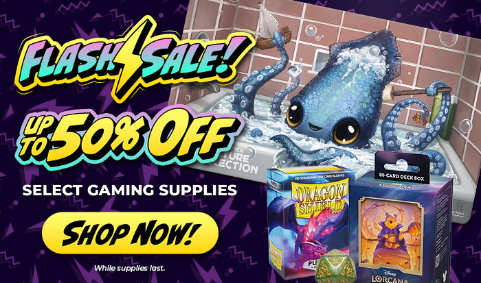 Flash Sale! Up To 50% Off Select Supplies