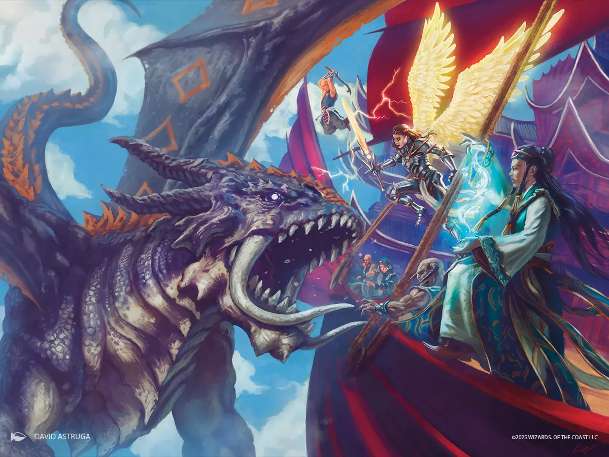 Elspeth And Narset Fend Off A Mighty Foe In Tarkir: Dragonstorm Episode 2