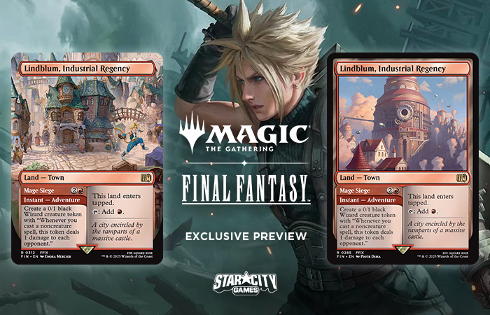 Visit Lindblum In SCG’s Exclusive MTG — FINAL FANTASY Preview Card