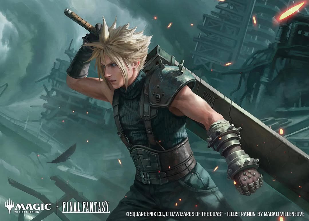 Artwork And Frames For Iconic Final Fantasy Characters Teased At PAX East MTG Booth
