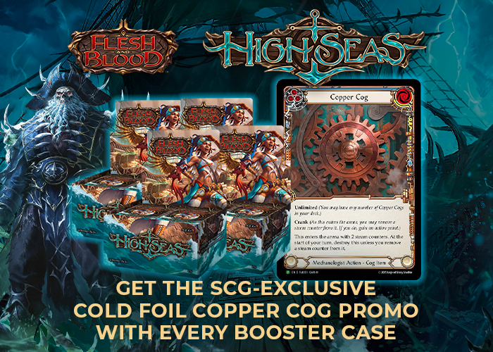 Exclusive Flesh And Blood Cold Foil Copper Cog Only Available Through High Seas Orders From Star City Games