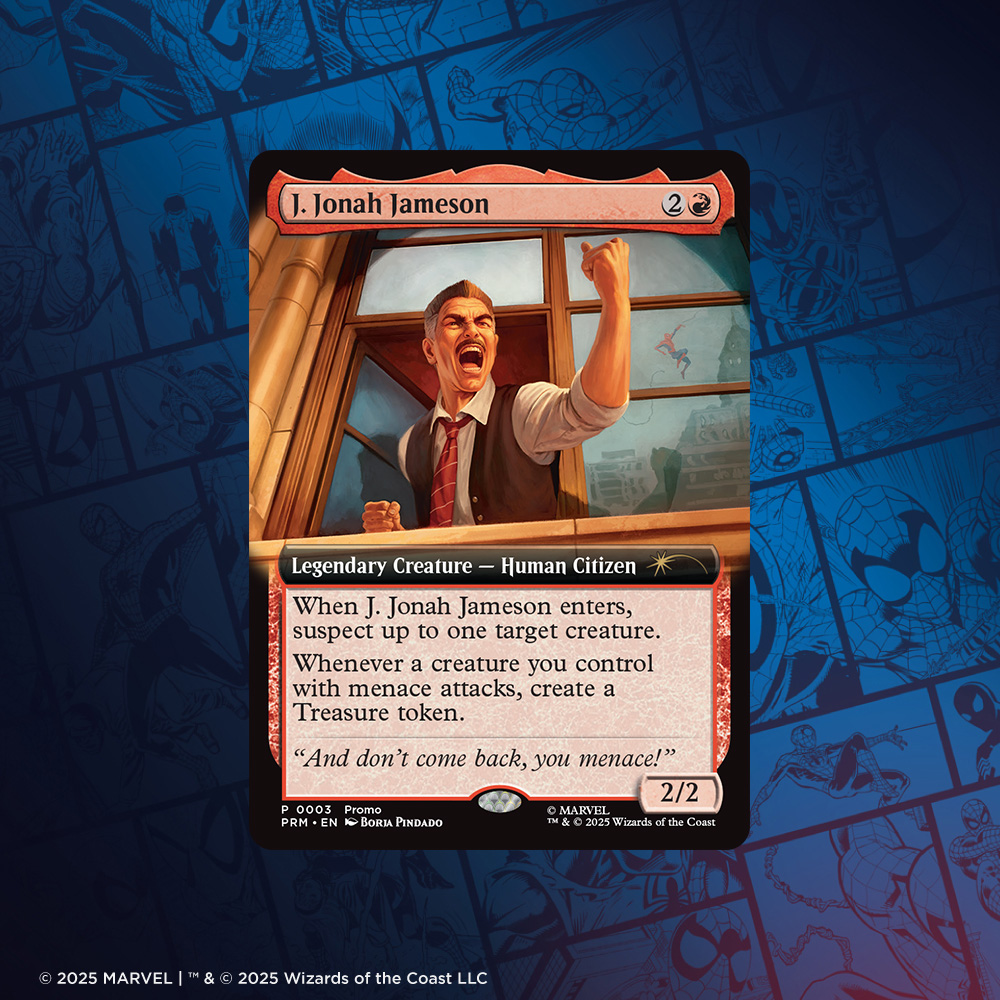 MagicCon: Atlanta Promo Unveils First J. Jonah Jameson Card
