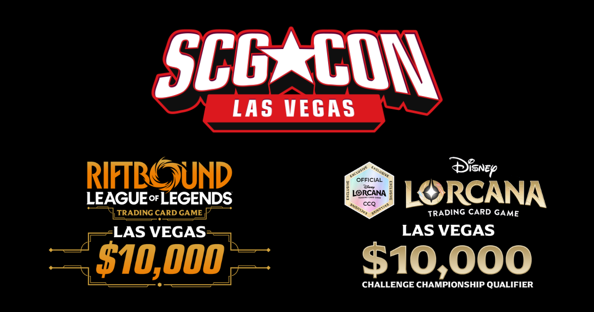 Riftbound And Disney Lorcana $10K Events Coming To SCG CON Las Vegas