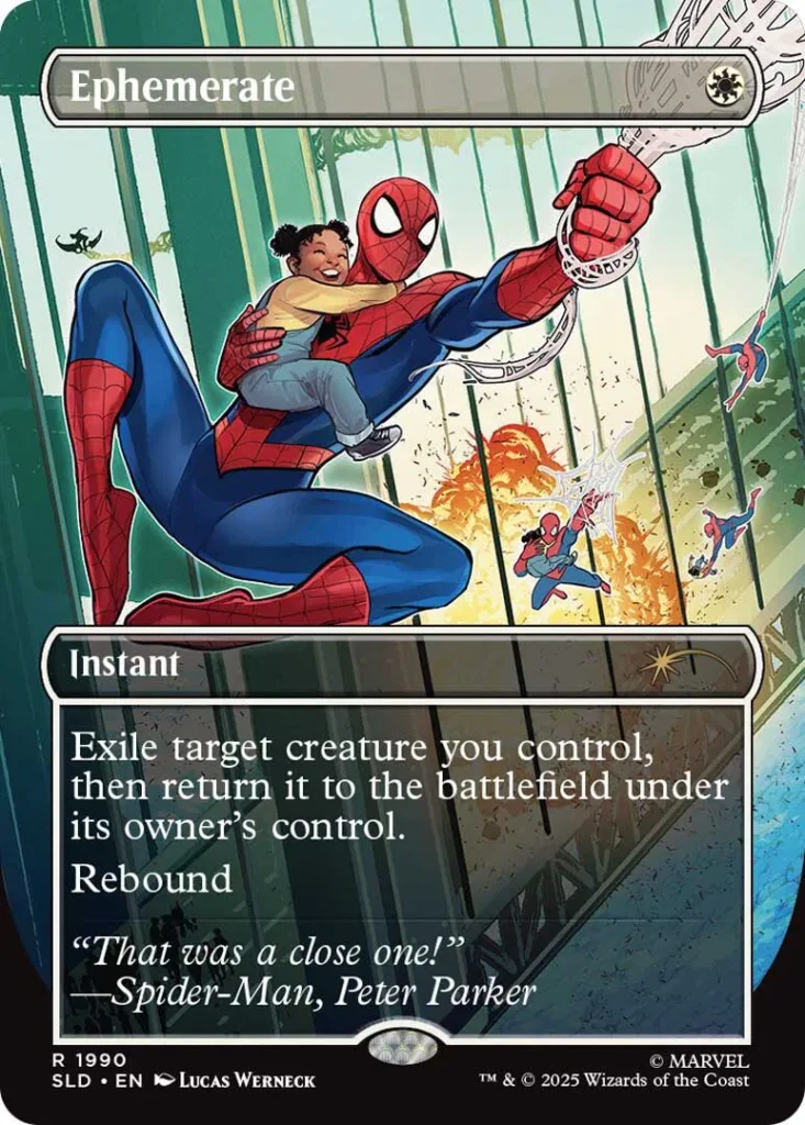 Full Contents Of MTG Secret Lair x Marvel's Spider-Man