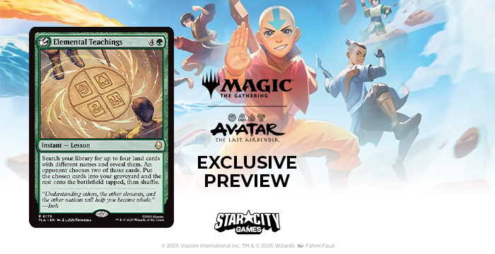 Learn A New Lesson With Elemental Teachings From Magic: The Gathering | Avatar: The Last Airbender