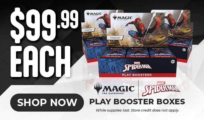 $99.99 Magic: The Gathering | Marvel’s Spider-Man Play Booster Boxes
