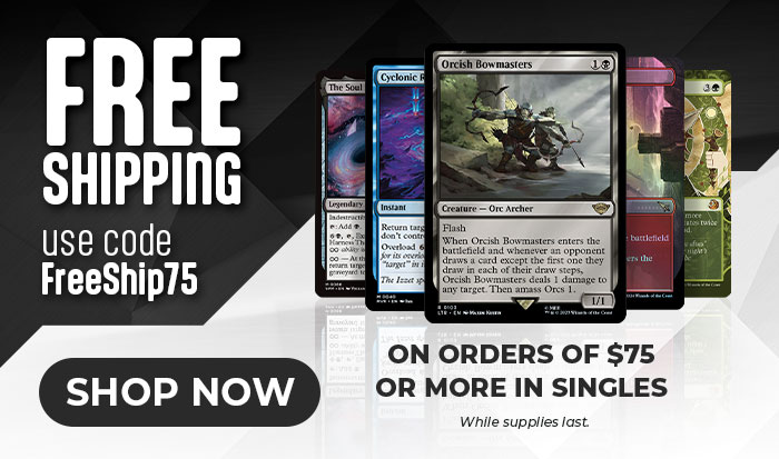 Up To 15% Off Played & Heavily Played Foil Singles