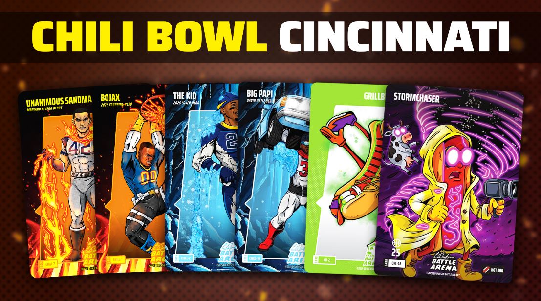 Bo Jackson Battle Arena To Debut New Format At SCG CON Cincinnati