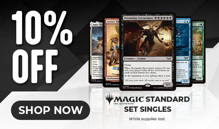 10% Off Magic Standard Set Singles