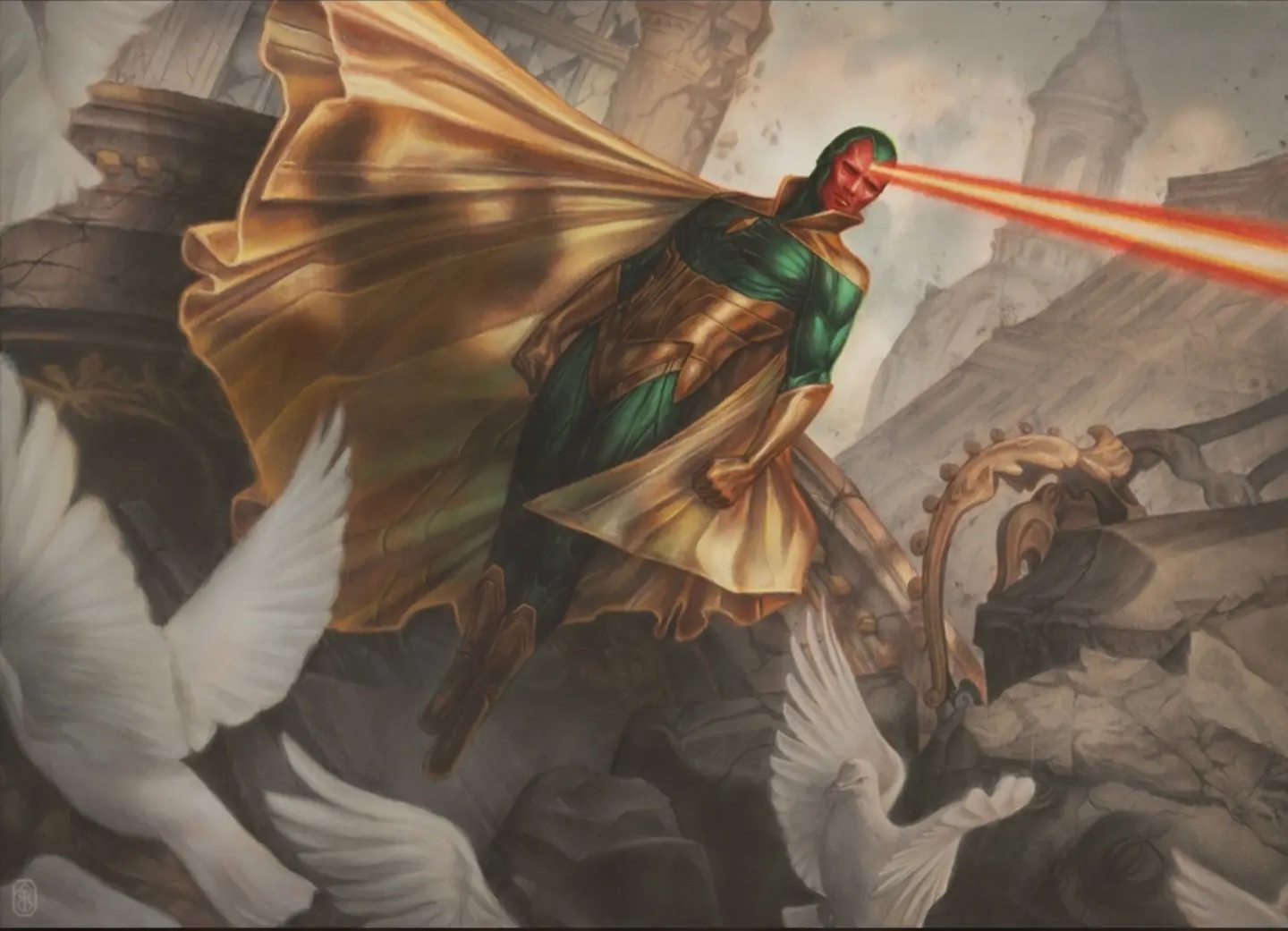 Olympic Gold Medalist To Preview A Magic: The Gathering | Marvel Super Heroes Card