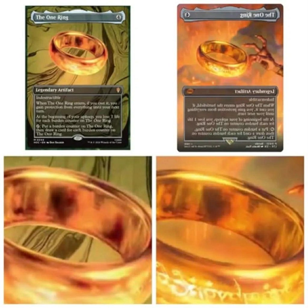 Upcoming The One Ring Illustration Uses Previous Artist's Work