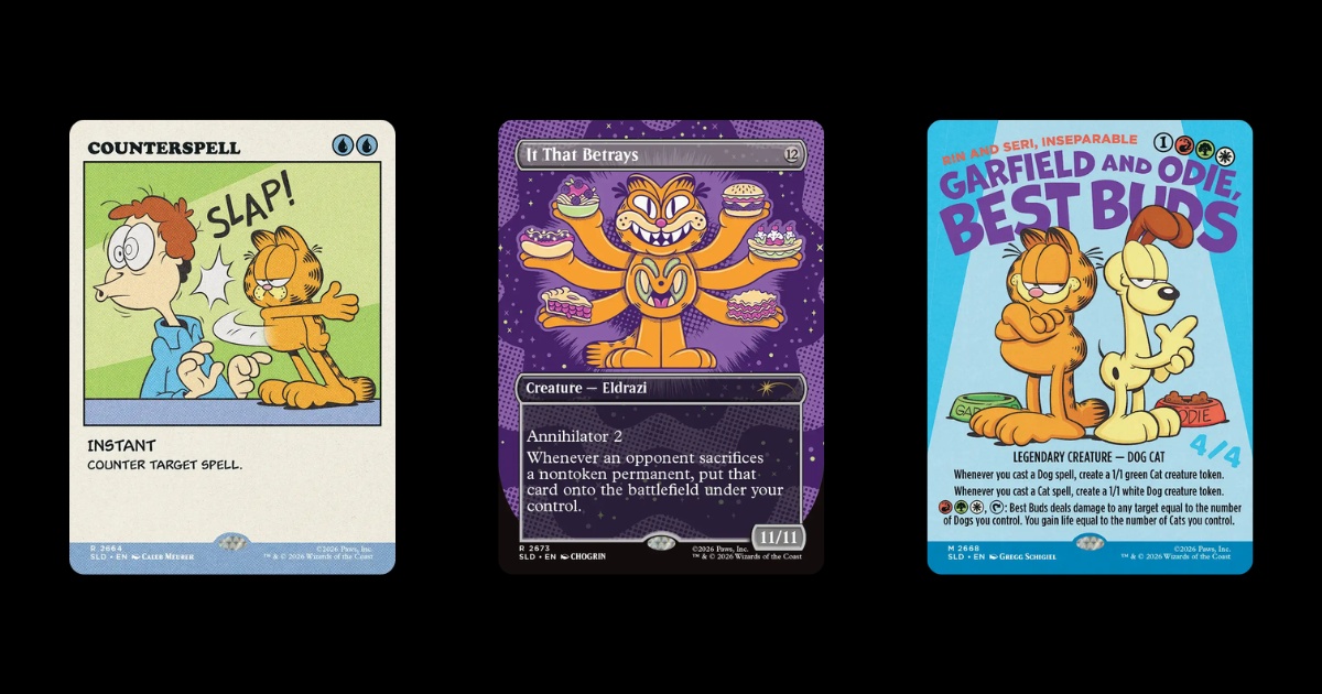 Magic Reveals Three Secret Lair X Garfield Drops Star City Games magic-reveals-three-secret-lair-x-garfield-drops-star-city-games