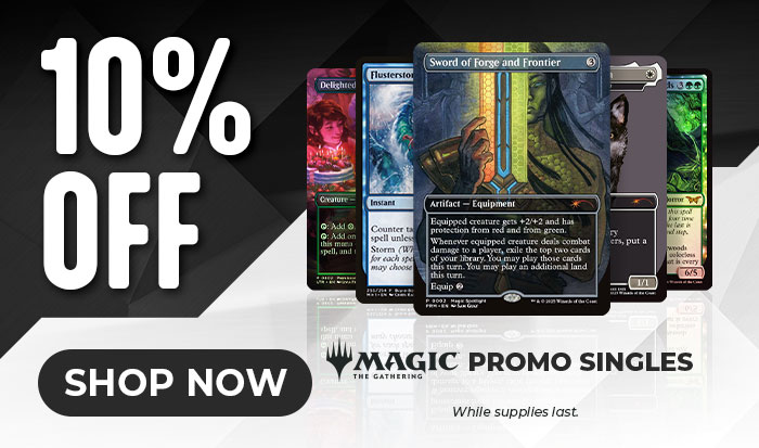 10% Off Magic: The Gathering Promo Singles