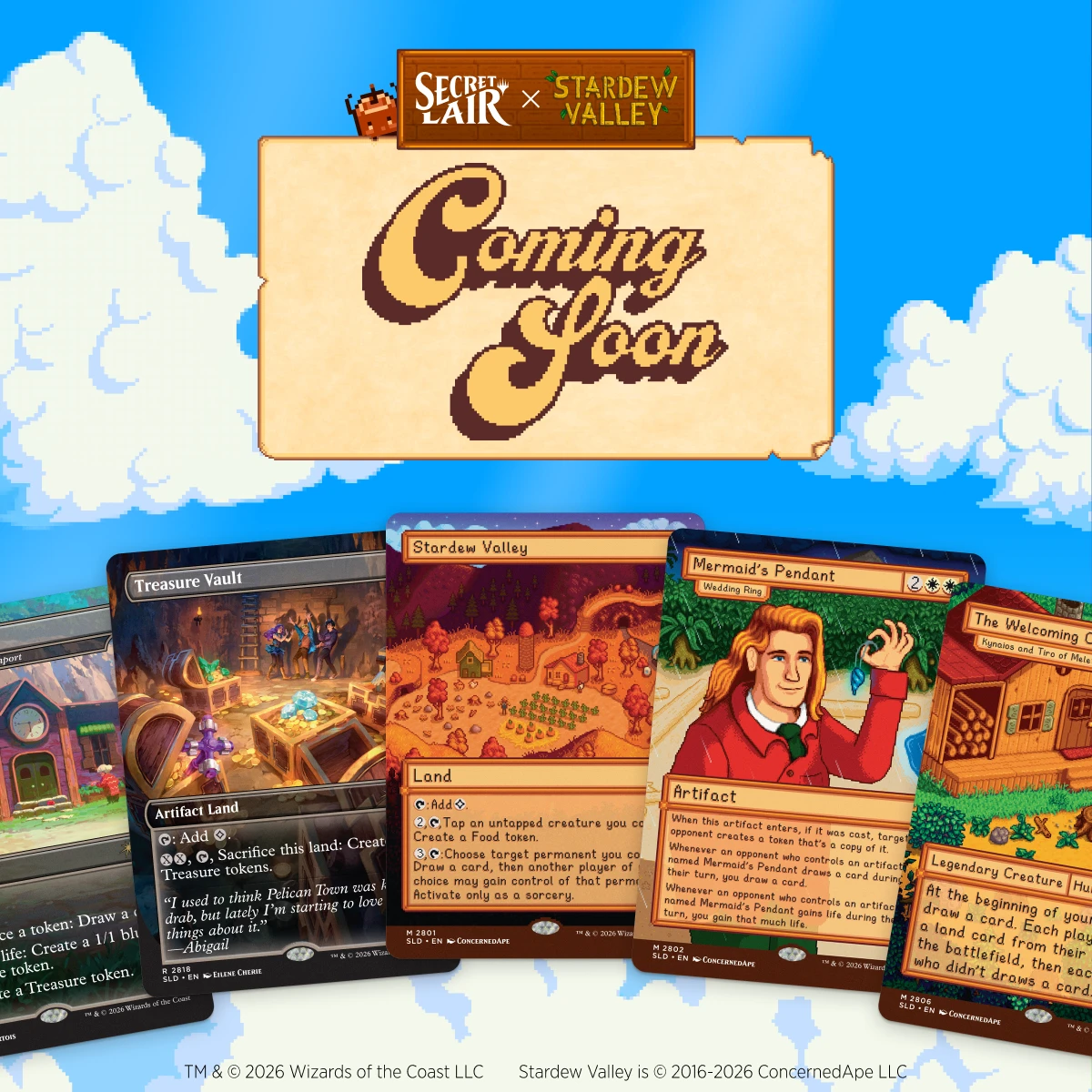 Magic Announces Secret Lair Crossovers With Stardew Valley, Masters Of The Universe