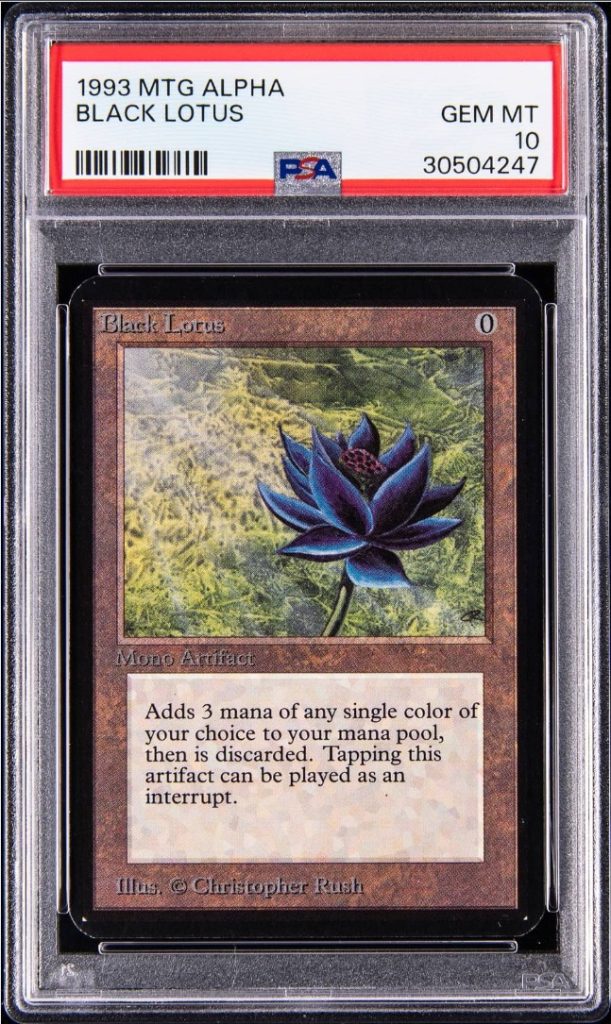 PSA 10 Alpha Black Lotus Leads 2026 Summer Goldin 100 Auction
