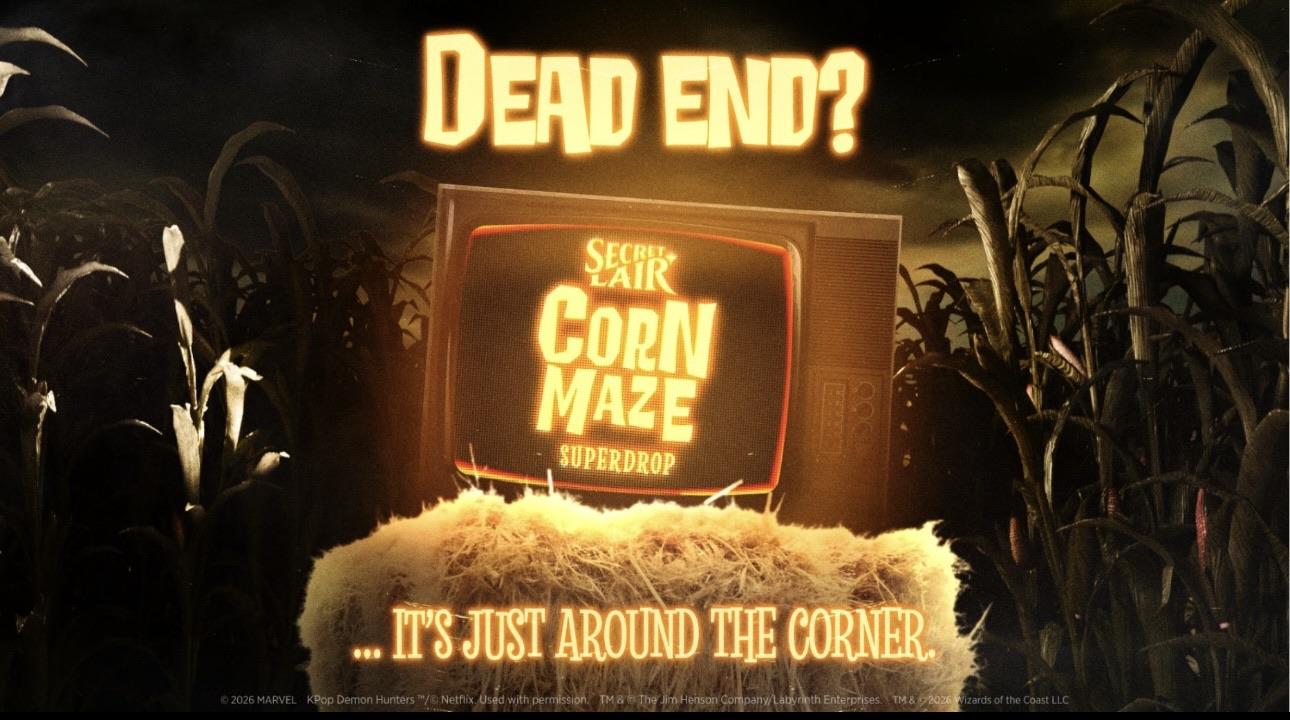 Magic: The Gathering Secret Lair Corn Maze Superdrop Coming In October