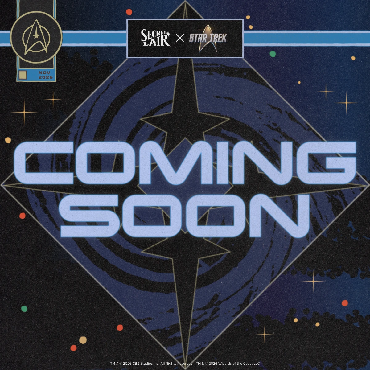 Magic And Star Trek Team Up For Secret Lair: Set Phasers To Superdrop