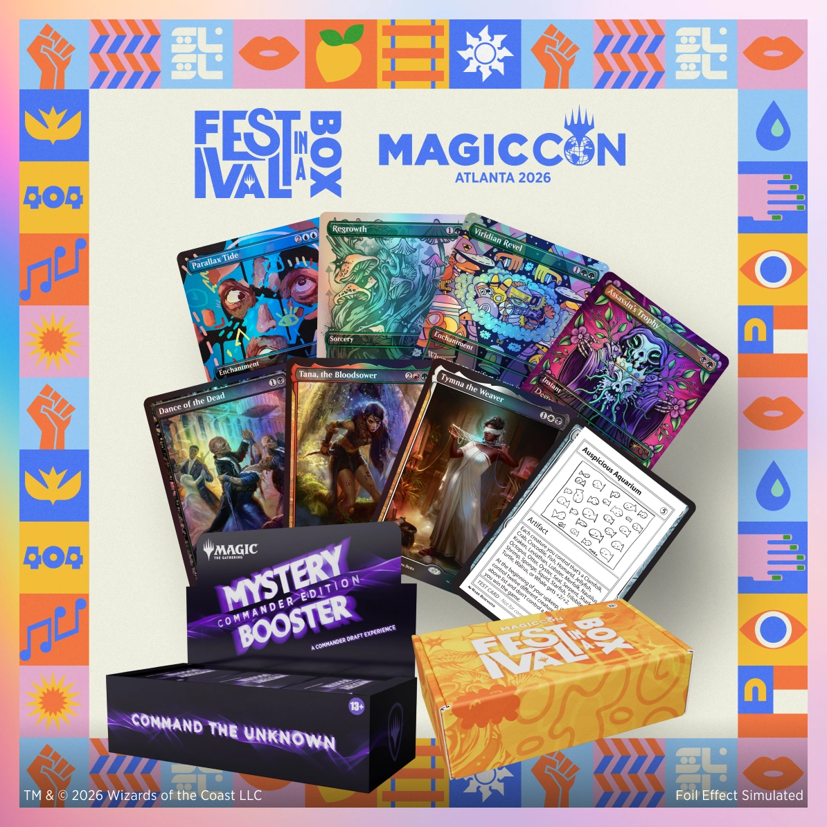 Contents Of MagicCon: Atlanta 2026 Festival In A Box Revealed