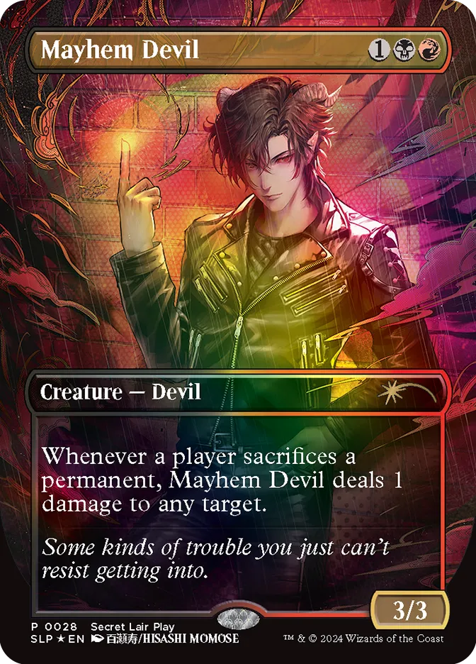 Foil Mayhem Devil