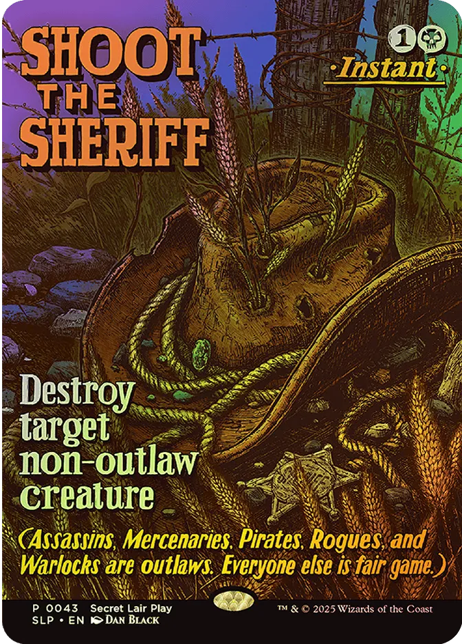 Foil Shoot the Sheriff